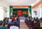 Phố Đức Sơn - thị trấn Bút Sơn triển khai phân loại rác tại hộ và xây dựng môi trường xanh - sạch - đẹp.